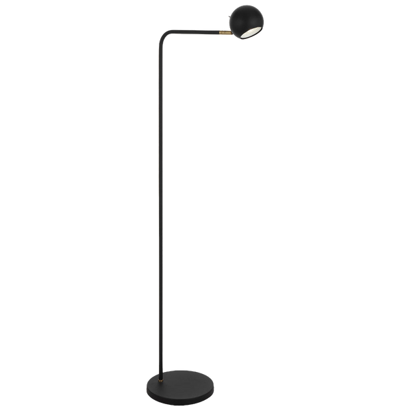 Telbix Jeremy Floor Lamp Black
