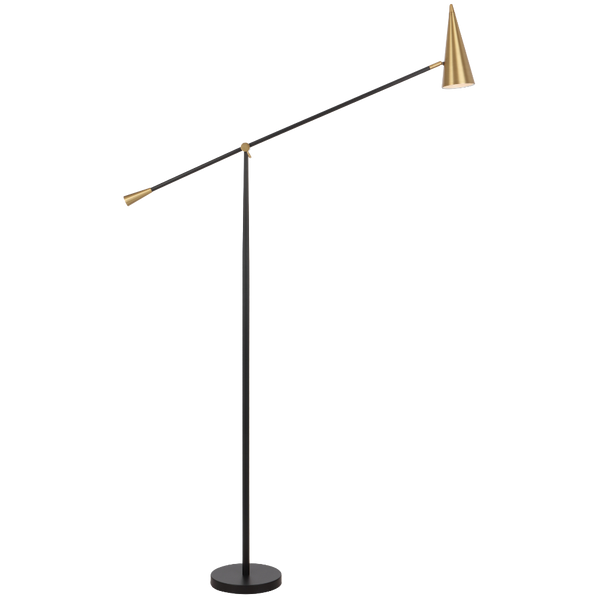 Telbix Jibara Floor Lamp Black