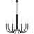 Telbix Joshua 8 Light Pendant Black