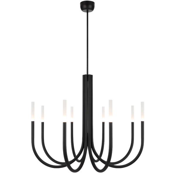 Telbix Joshua 8 Light Pendant Black