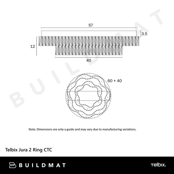 Telbix Jura 2 Ring CTC Gold