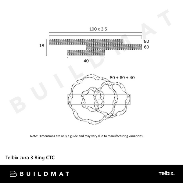 Telbix Jura 3 Ring CTC Chrome