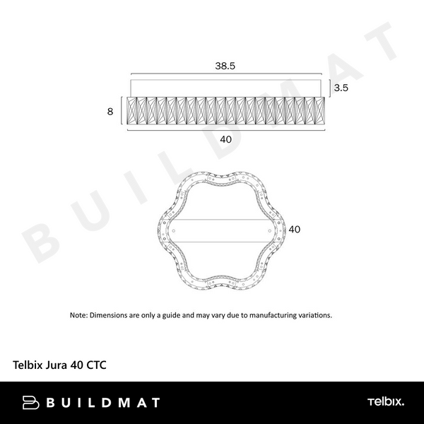 Telbix Jura 40 CTC Gold