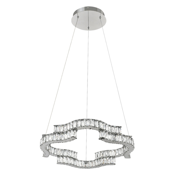 Telbix Jura 1 Tier Pendant Chrome