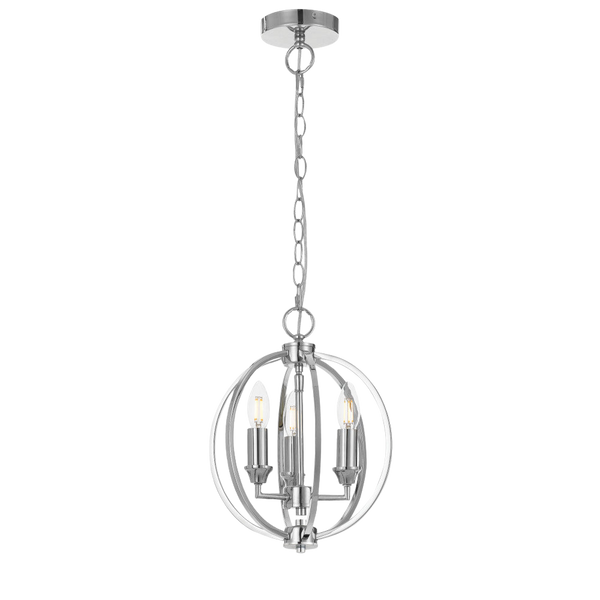 Telbix Kendall Pendant 3 Chrome