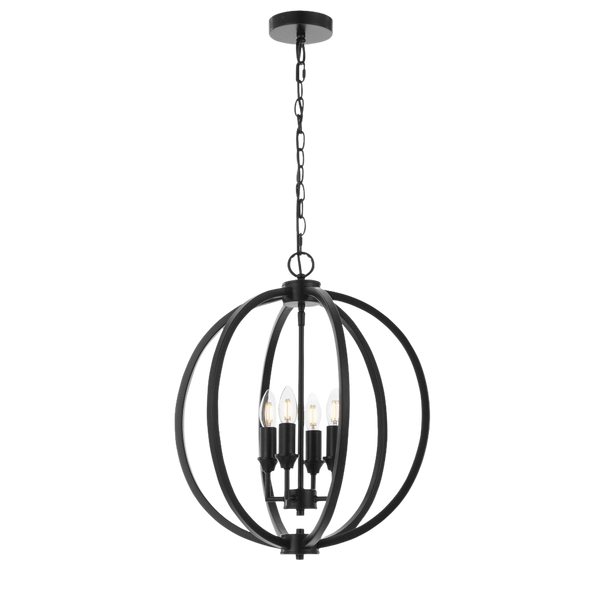 Telbix Kendall Pendant 4 Black