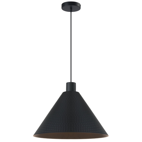 Telbix Kestra 43cm Pendant Black