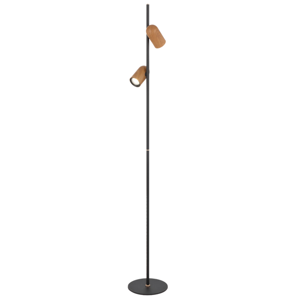 Telbix Kindle Floor Lamp Black
