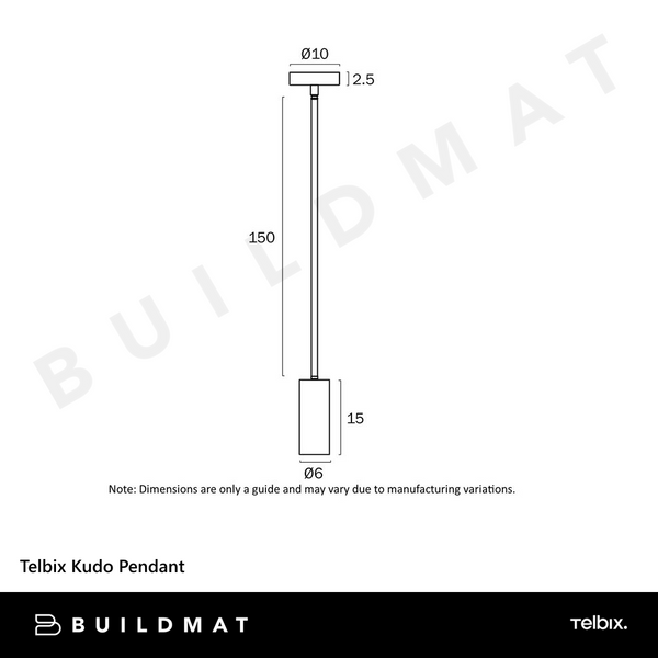 Telbix Kudo Pendant White