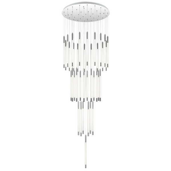 Telbix Kurtz 37 Light Pendant Chrome