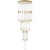 Telbix Kurtz 37 Light Pendant Gold