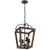 Telbix Lacota 4 Light Pendant Black