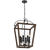 Telbix Lacota 6 Light Pendant Black