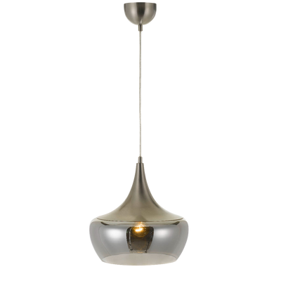 Telbix Landy 30 Pendant Nickel Smoke