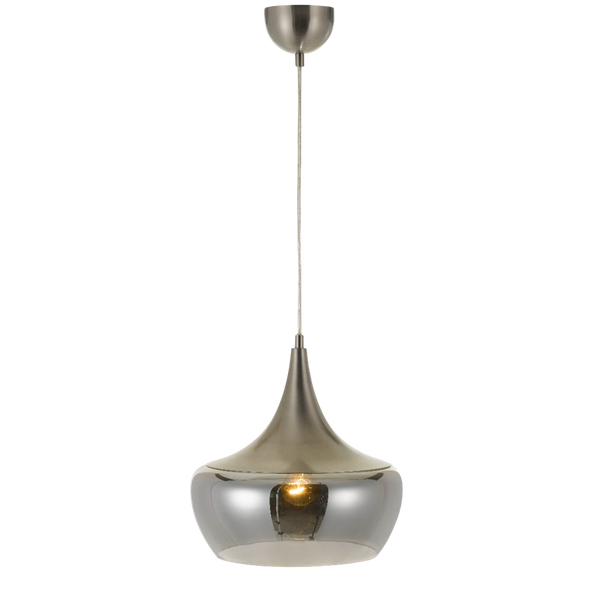 Telbix Landy 30 Pendant Nickel Smoke