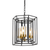 Telbix Lane 3 Lights Pendant Black Antique Brass