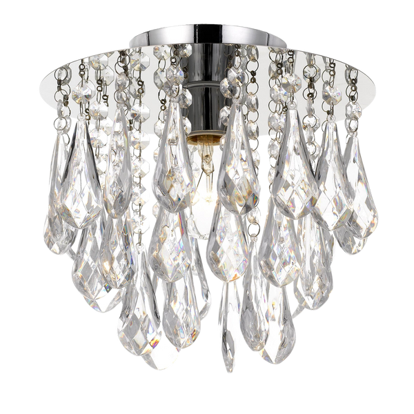 Telbix Lara Batten Fix Chrome