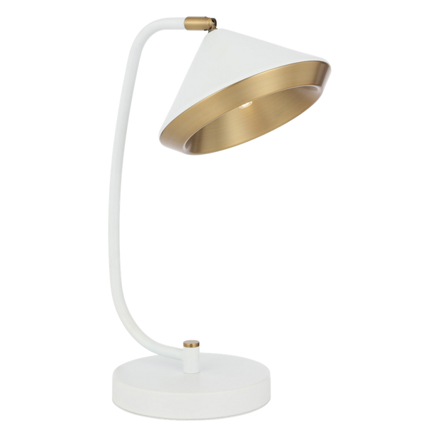 Telbix Larson Table Lamp White