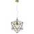 Telbix Lazlo 30 Pendant Solid Brass Antique Brass