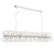 Telbix Lerida 18 Light Rectangular Pendant Chrome