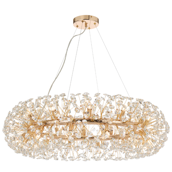 Telbix Lerida 24 Light Pendant Gold