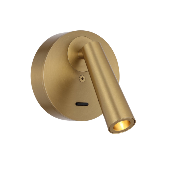 Telbix Lodan Wall Light Brass