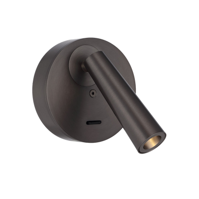 Telbix Lodan Wall Light Gunmetal
