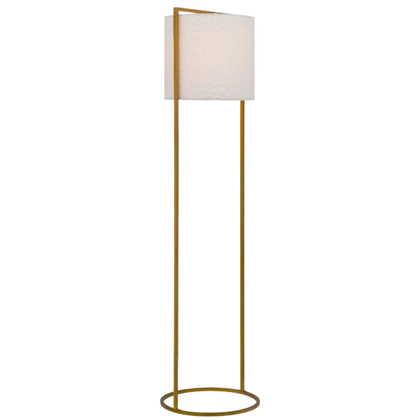 Telbix Loftus Floor Lamp Antique Gold