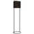 Telbix Loftus Floor Lamp Black