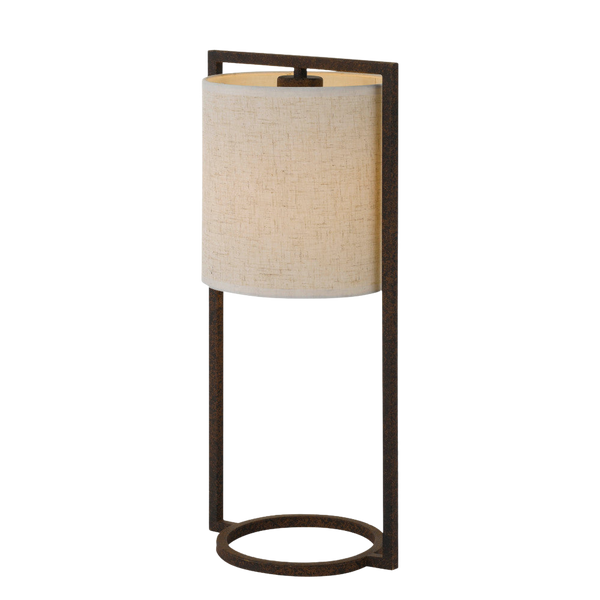 Telbix Loftus Table Lamp Rust