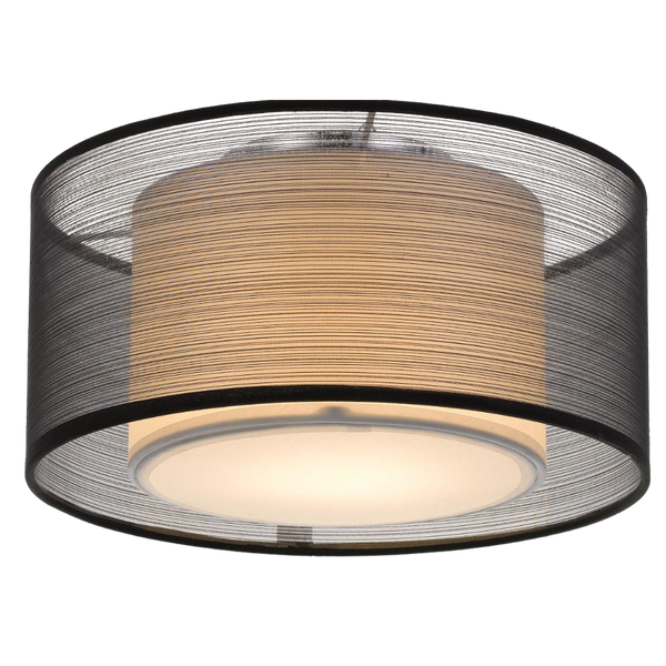 Telbix Loria 30 Batten Fix Black White