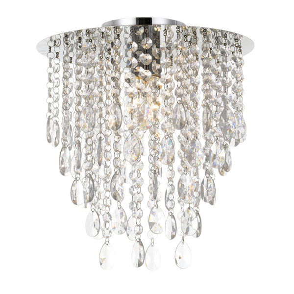 Telbix Loven Batten Fix Chrome