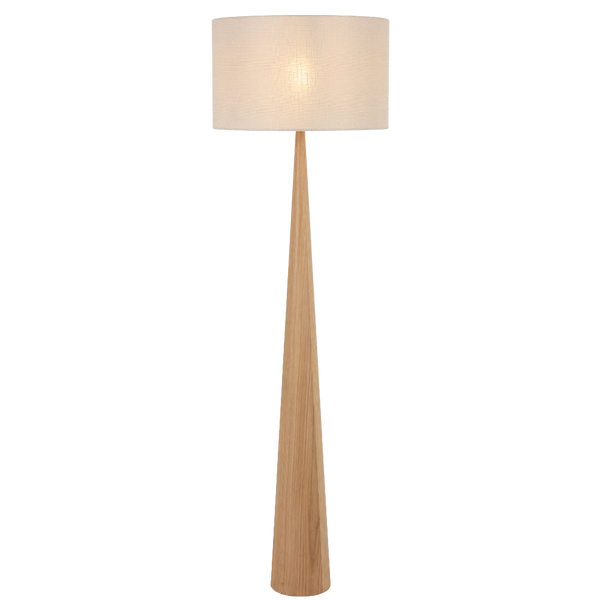 Telbix Lovisa Floor Lamp Oak