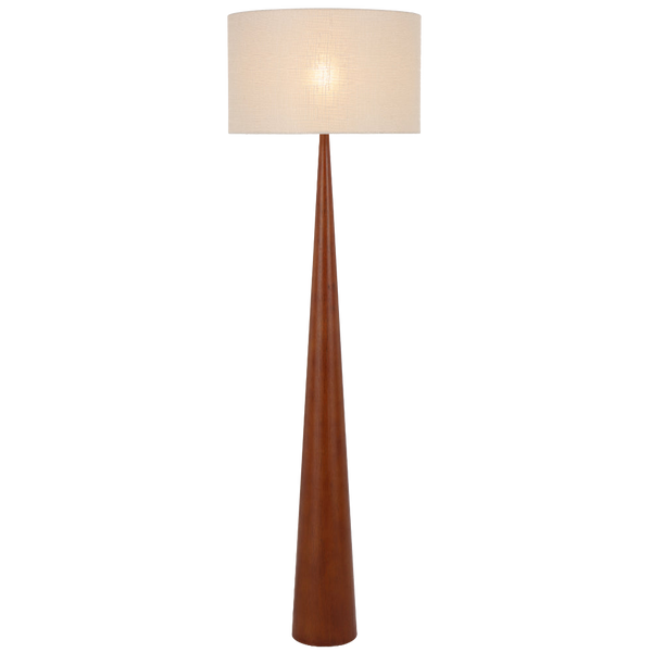 Telbix Lovisa Floor Lamp Walnut