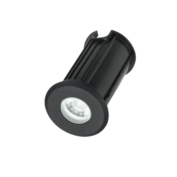 Telbix Luc 3W 8 to 26V Inground Light Black