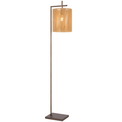 Telbix Lyndra Floor Lamp Natural