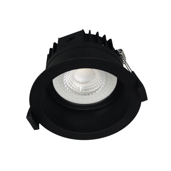 Telbix Macro 9W Led Downlight 3CCT Black