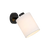 Telbix Malone Wall Lamp Black White