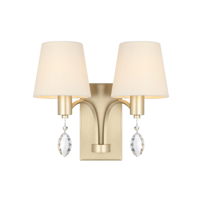 Telbix Malvern 2 Wall Light Antique Silver