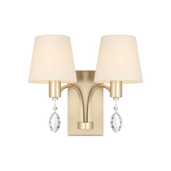 Telbix Malvern 2 Wall Light Antique Silver