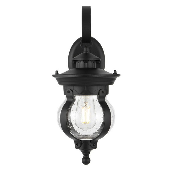 Telbix Mamo 18 Exterior Wall Bracket Black