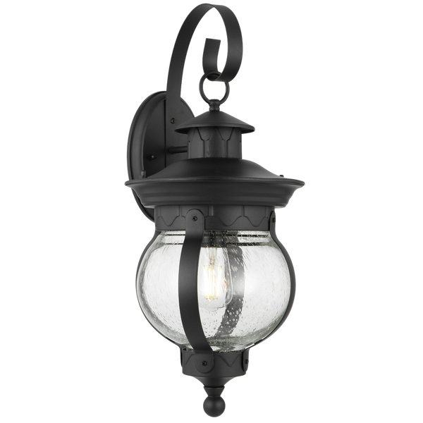 Telbix Mamo 25 Exterior Wall Bracket Black