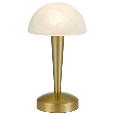 Telbix Mandel Touch Table Lamp Antique Gold