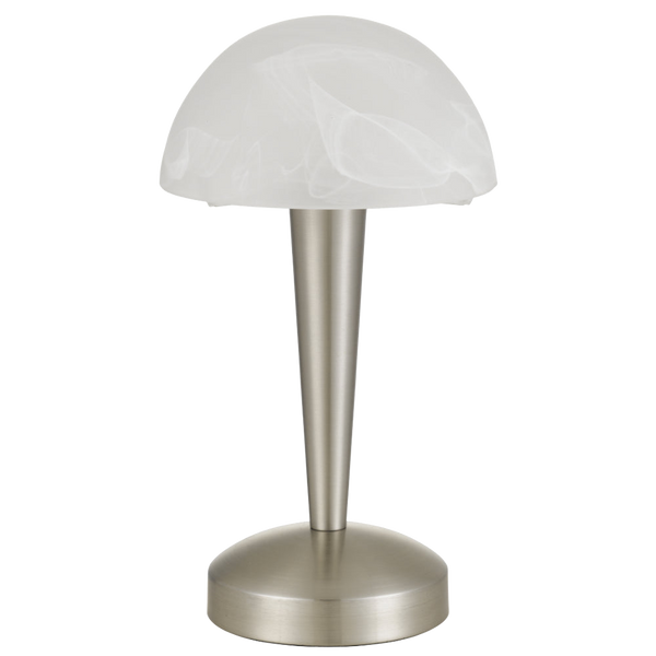 Telbix Mandel Touch Table Lamp Nickel