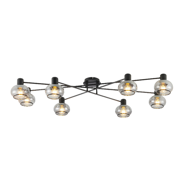 Telbix Marbell 8 Light CTC Black