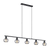 Telbix Marbell 5 Light Pendant Black