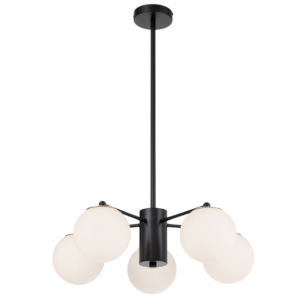 Telbix Marsten 5 Lights Pendant Black