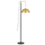 Telbix Marthos Floor Lamp Black Antique Gold