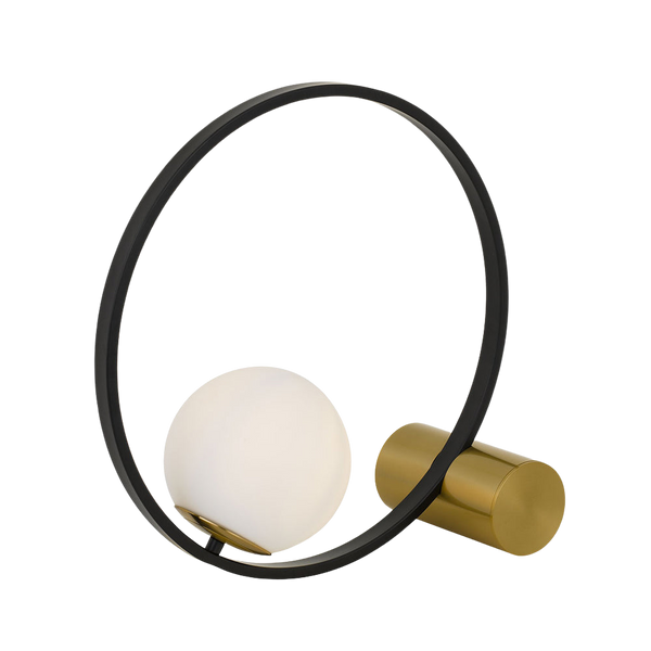 Telbix Matias Table Lamp Black Antique Gold