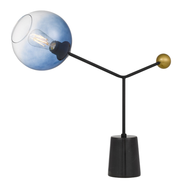 Telbix Matilda Table Lamp Black Antique Gold